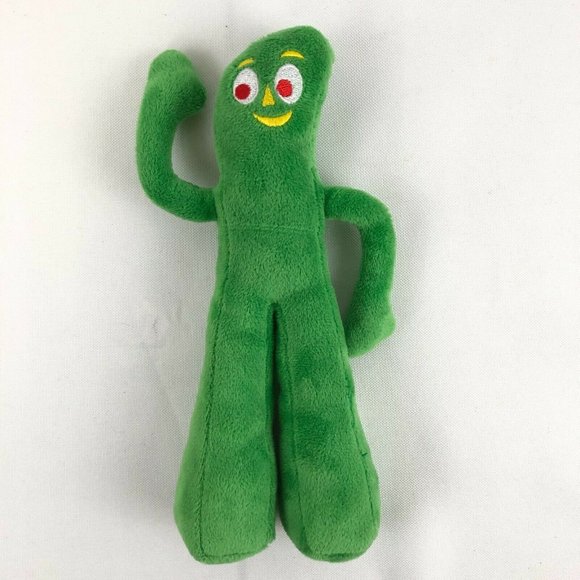 Gumby Other - Gumby Green Stuffed Animal Plush Toy Soft 9" Vintage  Prema Toy Co